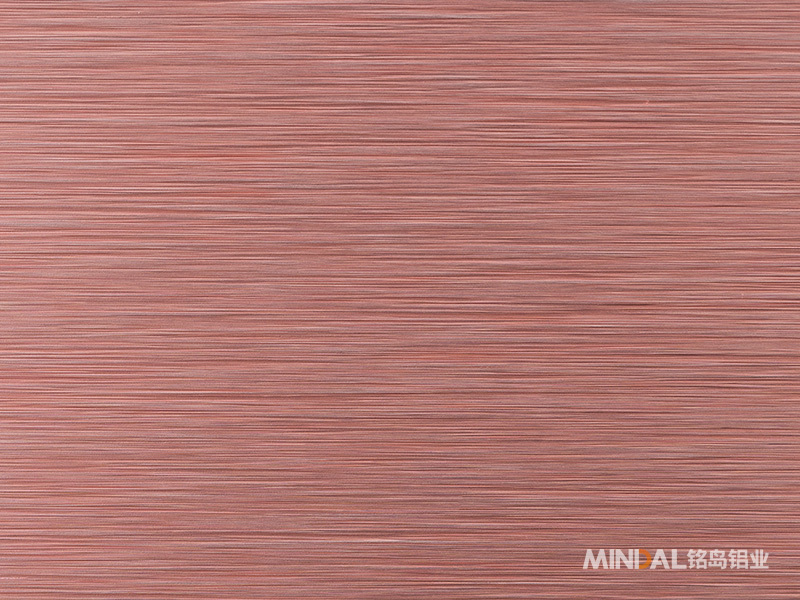 Purple copper color short drawing