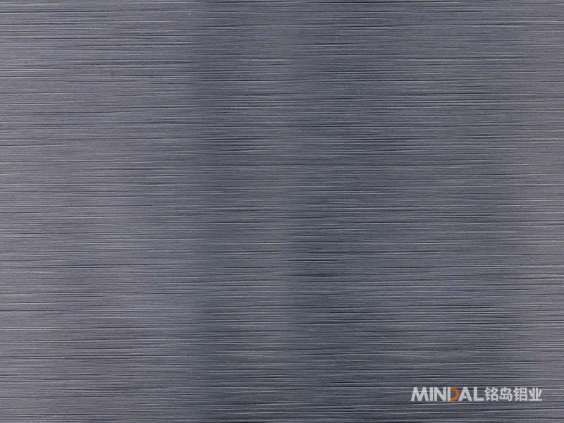High-gloss slim silver brushed