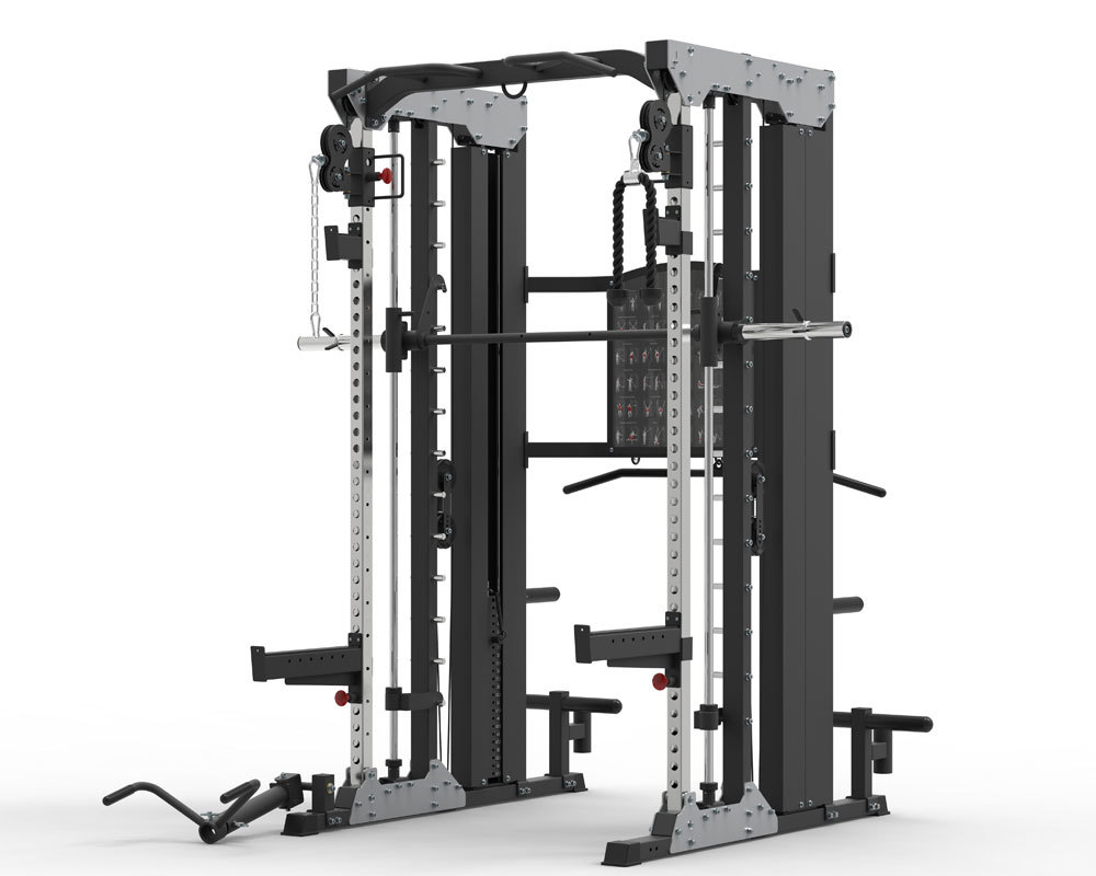 Enhance Your Gym's Reputation with the Modern 4 Stack Multi Jungle System
