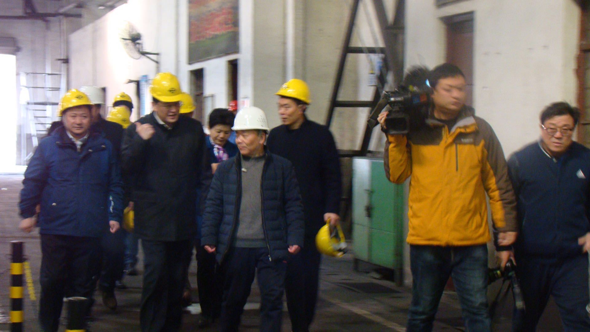 徐州市领导到我公司进行考察慰问