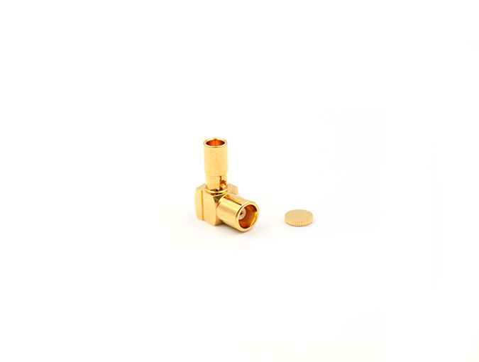 RF Connector MCX Female Right angle for RG405 Cable