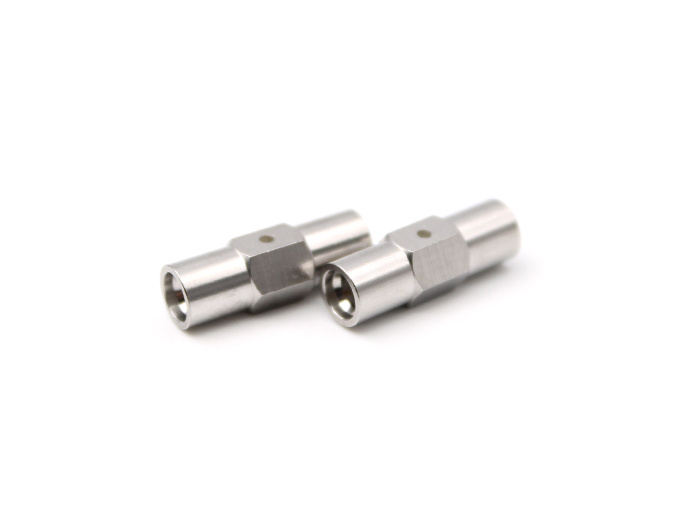 SMP Male to SMP Male Stainless Steel RF Adapter