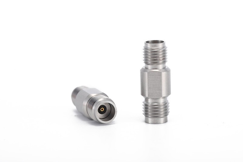 2.4 Female to 3.5 Female Stainless Steel Precision Adapter