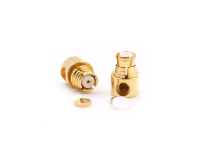 RF Connector SMP Female Right Angle for 086/RG405 cable