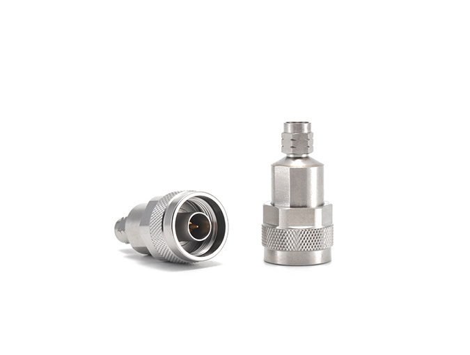 N Male to 2.92mm male stainless steel precision RF Coaxial Adapter