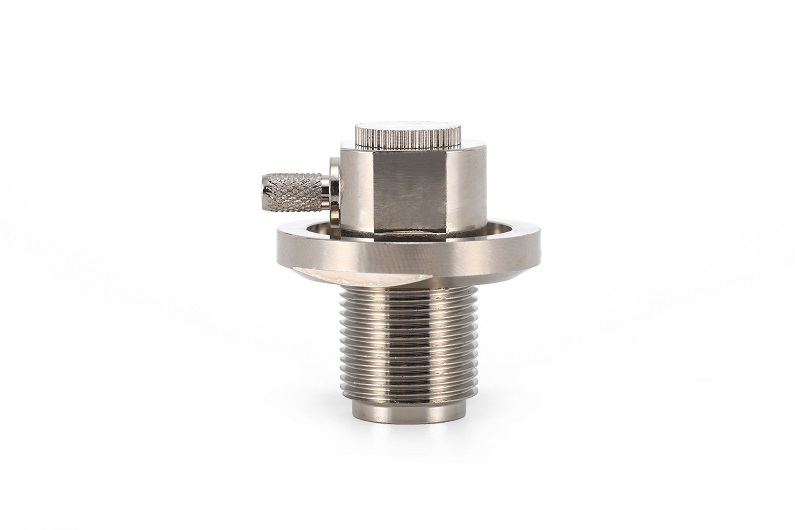 UHF female right angle crimp for RG 58 cable RF Coaxial Connector