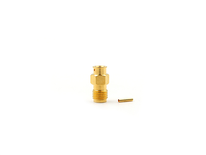 RF Connector SMA Female for .141 Cable  ISMA-KB3A