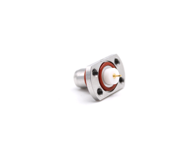 RF Connector Stainless Steel BMA Male Flange Mount