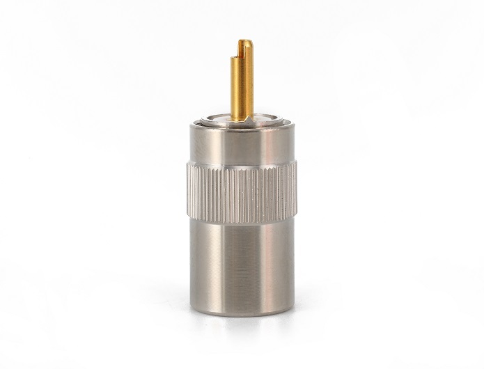 UHF male RF Connector for 213 cable