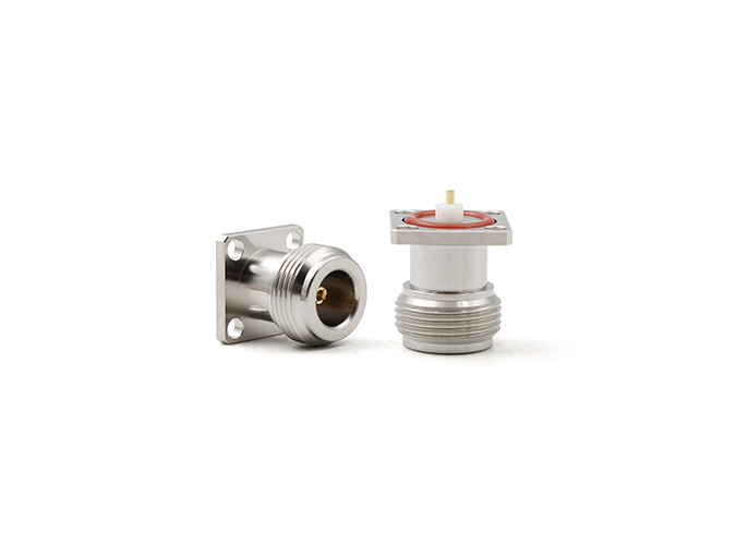 RF Connector N Female Flange