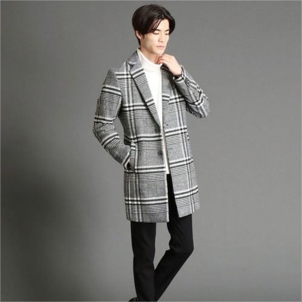 Hybrid Melton Chester Coat