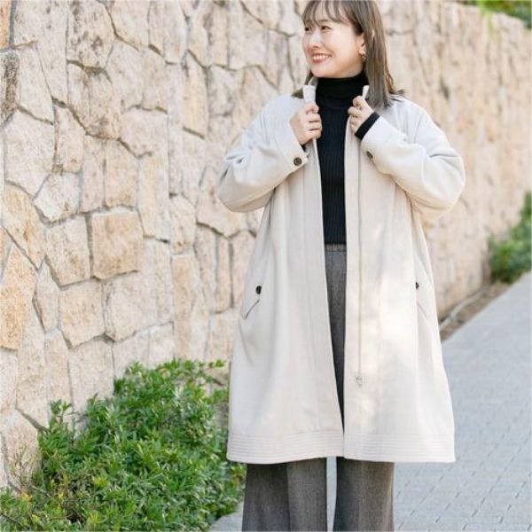 Flare Wool Coat