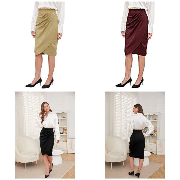 Midi Pencil Skirt