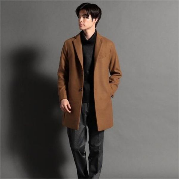 Hybrid Melton Chester Coat