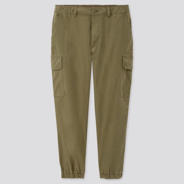 Wide Fit Cargo Jogger Pants