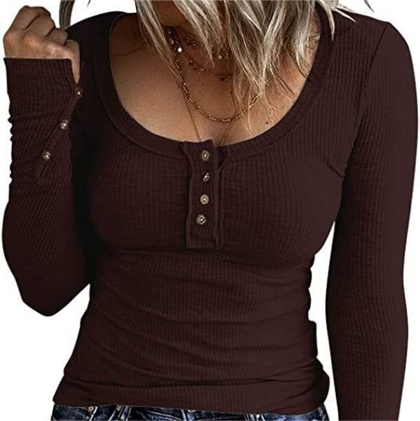 Long Sleeve Henley T Shirts