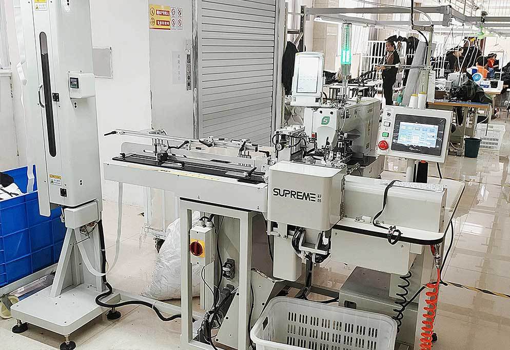 Automatic Elastic Cut & Joint Machine