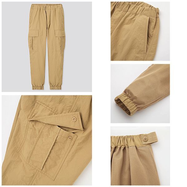 Wide Fit Cargo Jogger Pants