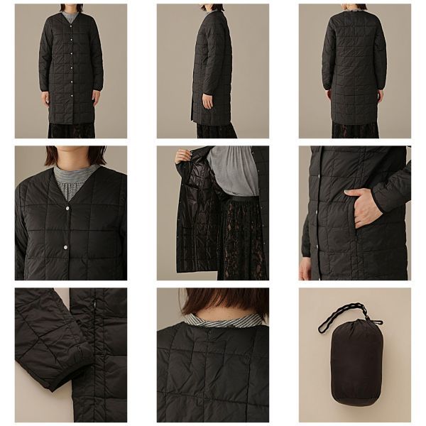 V Neck Down Coat