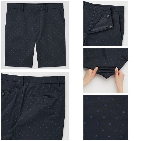 Stretch Slim Fit Shorts