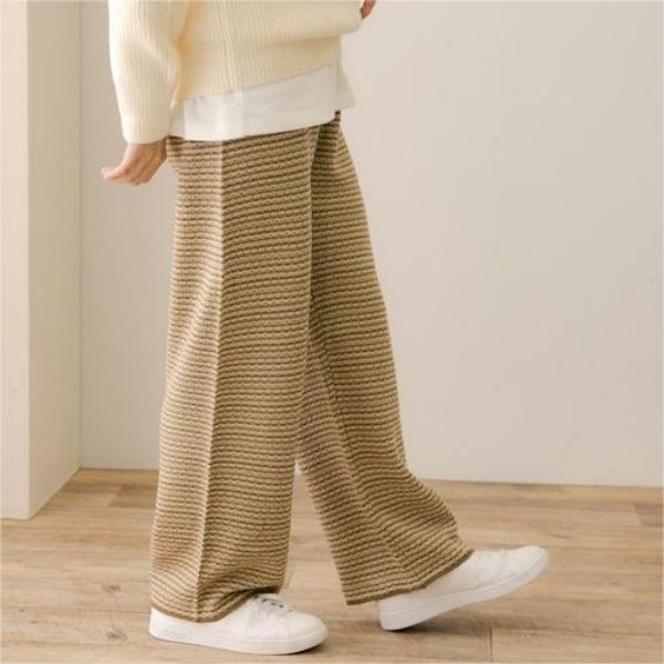 Jagard Knit Pants