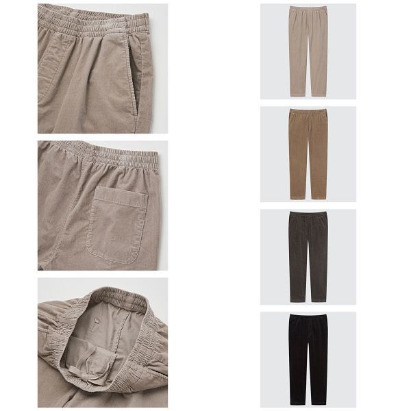 Corduroy Relaxed Ankle Pants