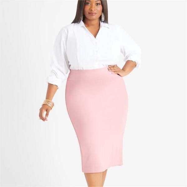 Midi Pencil Skirt