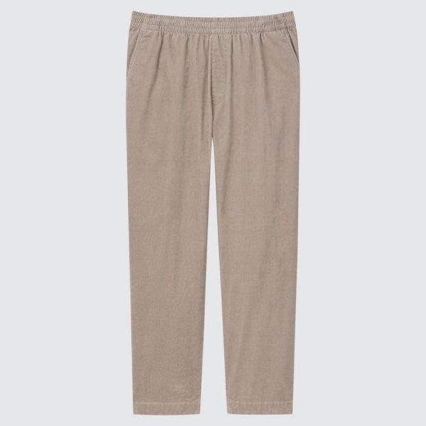 Corduroy Relaxed Ankle Pants