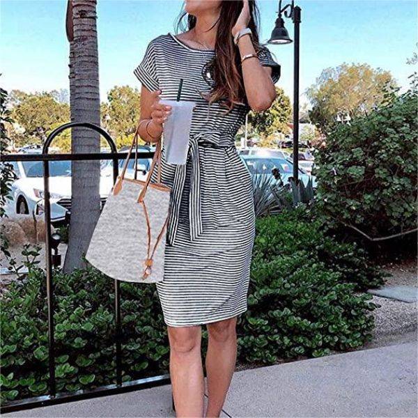 Short Sleeve T Shirt Dress