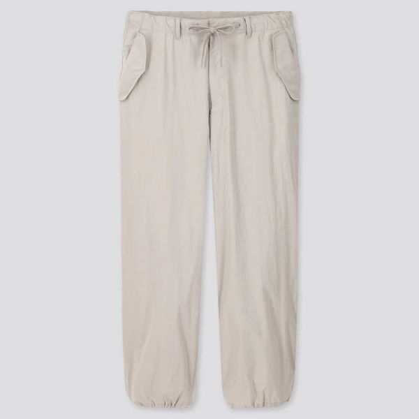 Wide Fit Parachute Jogger Pants