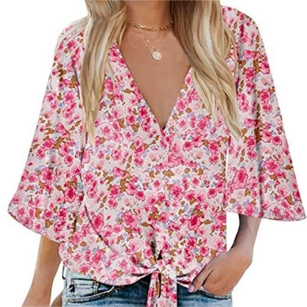 Casual Floral Blouses