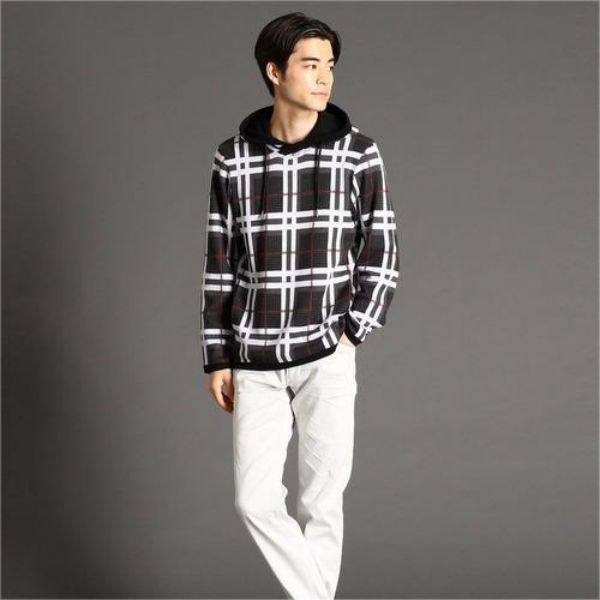 Gien Check Pull-over Parka