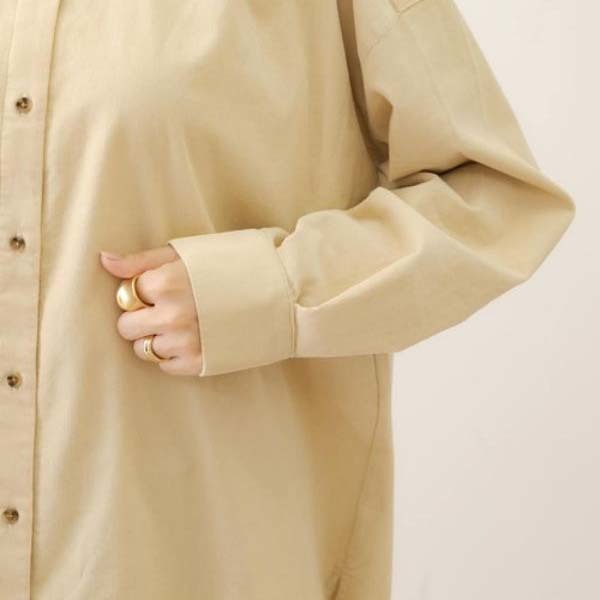 Corduroy Gather Blouse