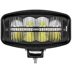 Emark 9 Inch Oval Multi-function Head Light