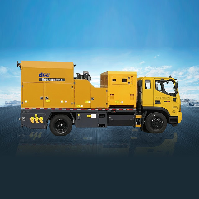 IM600W asphalt road microwave maintenance vehicle