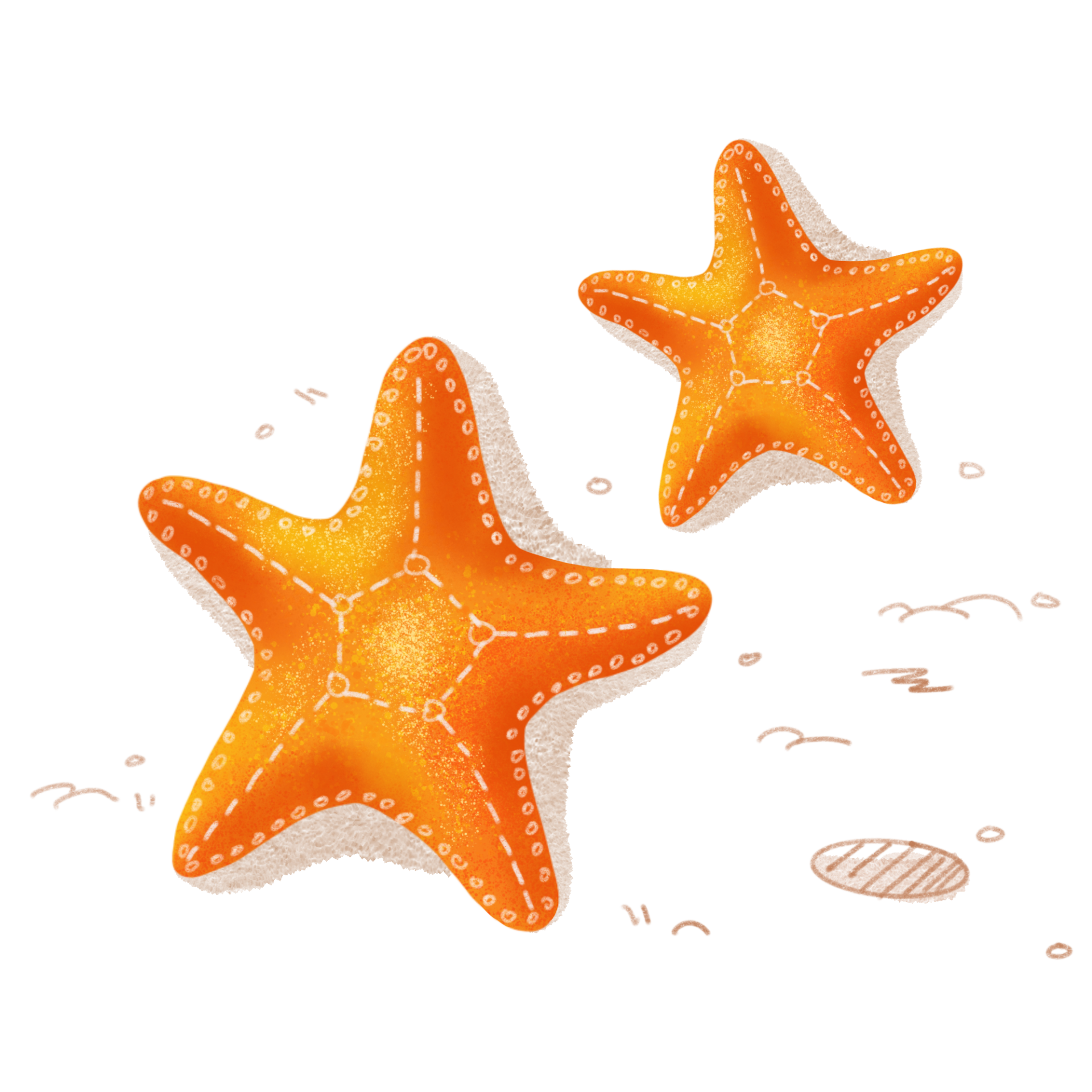 Cute Starfish Clip Art