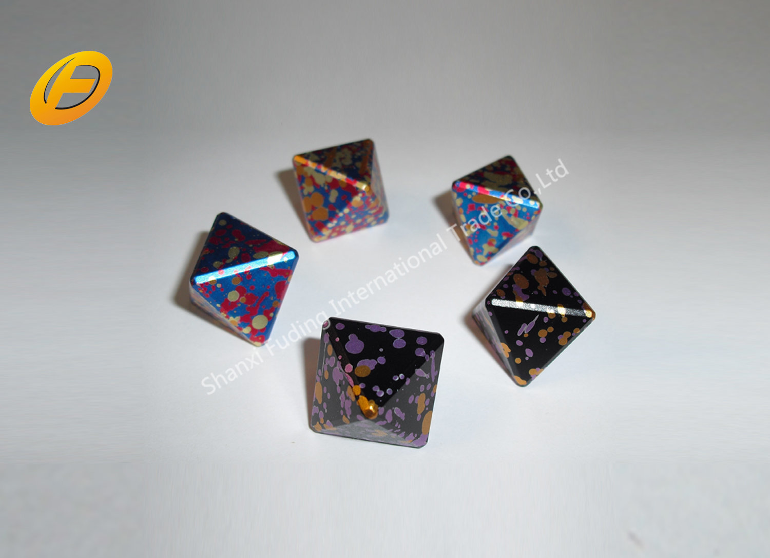 Splash Anodize Dice Set