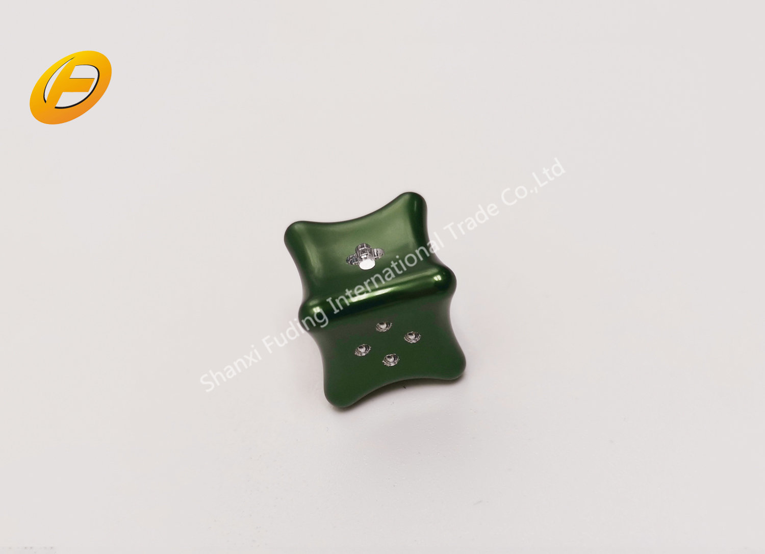 Aluminium Alloy Curved D6 Dice