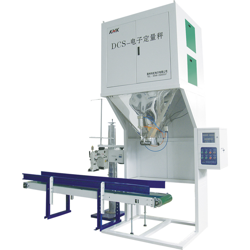 Double weighing hopper for large packet