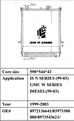 IS N Series(99-03) GMC W Series Diesel(99-03)