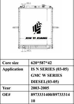  IS N Series(03-05) GMC W Series Diesel(03-05)