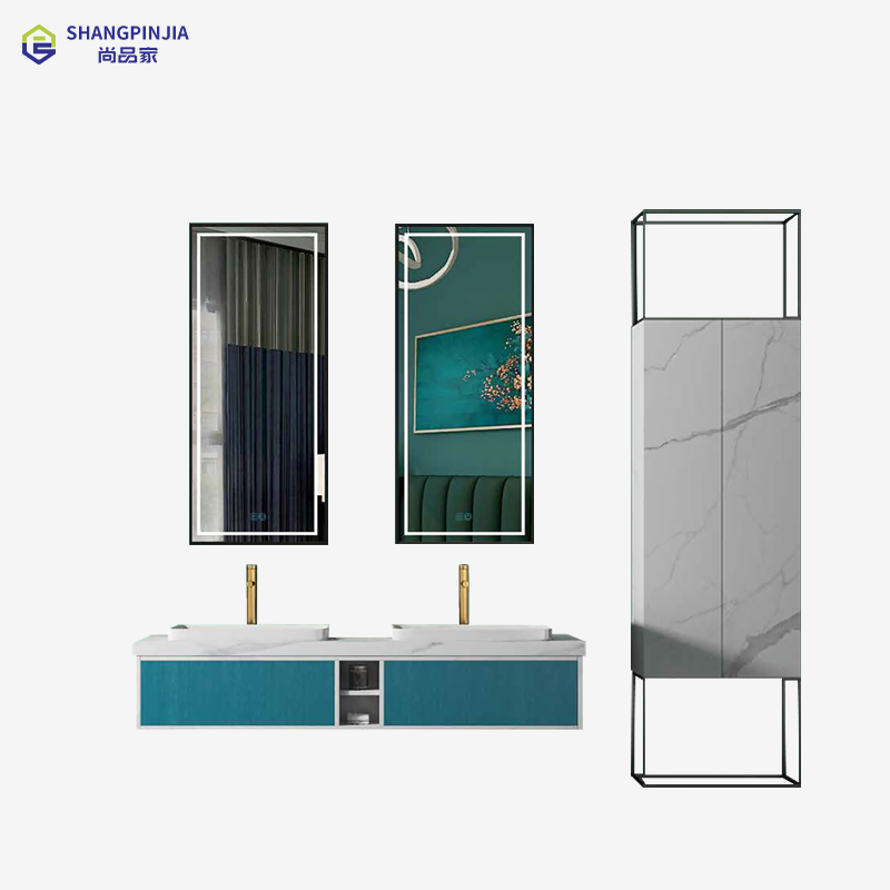 Wall mounted bathroom mirrored cabinets Smart led vanity mirror cabinet for bathroom  A-8909