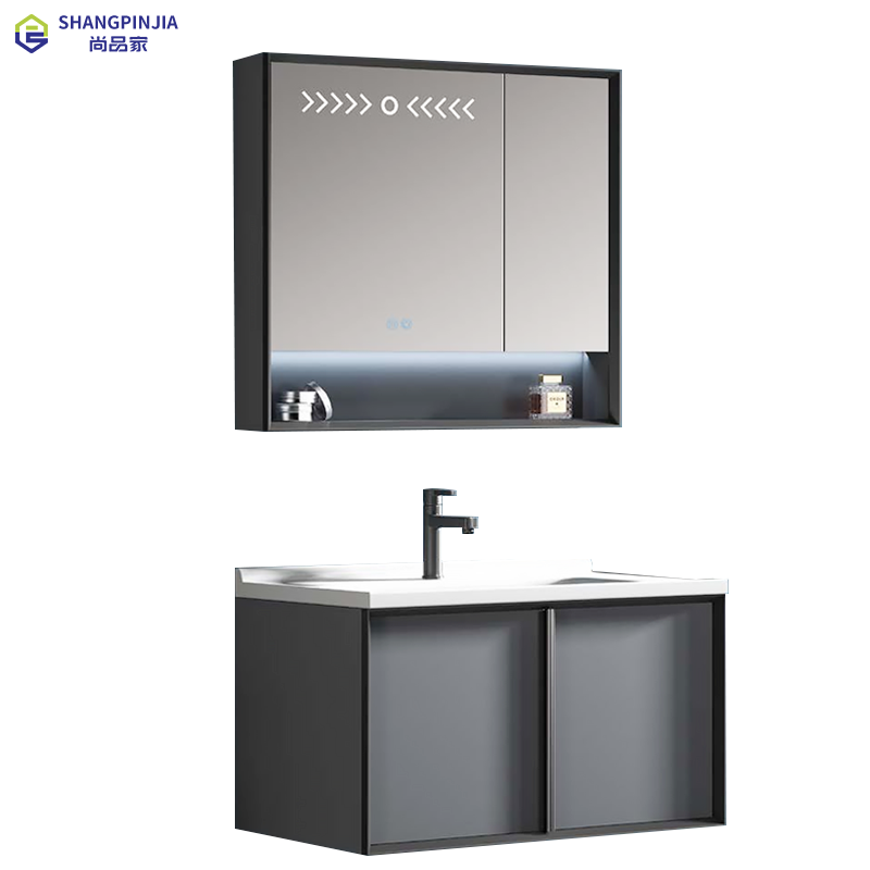 Bathroom Mirror Cabinet With LED Lights Bathroom Wall Cabinet Wall-Mounted Bathroom cupboard Mirror Cabinet D-6770