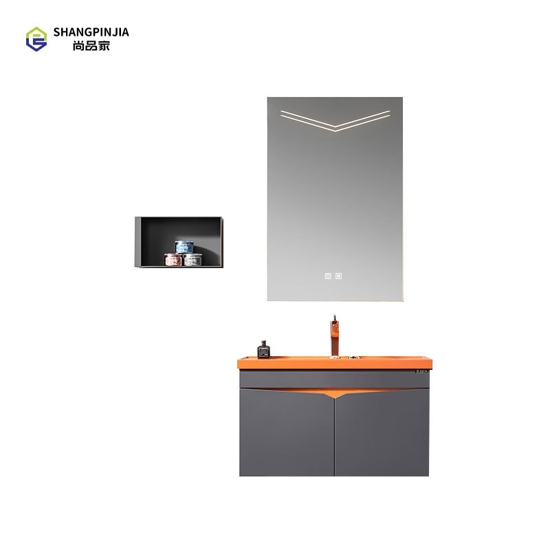 Stainless steel Bathroom mirror cabinet Wall-mounted mirror cabinet Bathroom Vanity Cabinet with Led Mirror and Storage