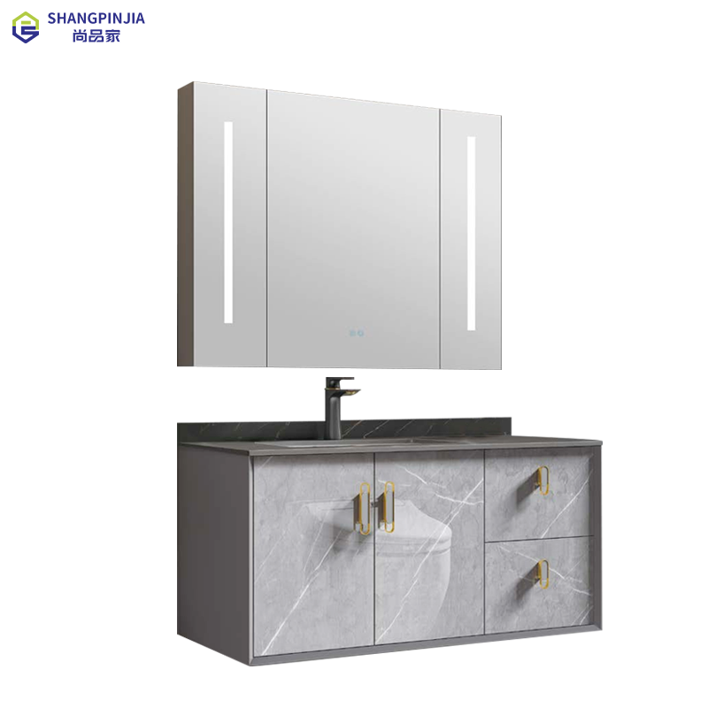 Bathroom vanity cabinet Bathroom cabinets and vanities with mirror Led mirror bathroom medicine cabinet D-6856