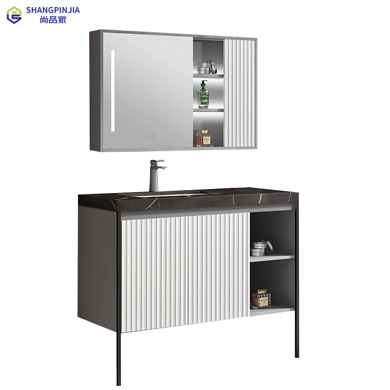 Bathroom vanity cabinet Bathroom cabinets and vanities with mirror Led mirror bathroom medicine cabinet D-6801
