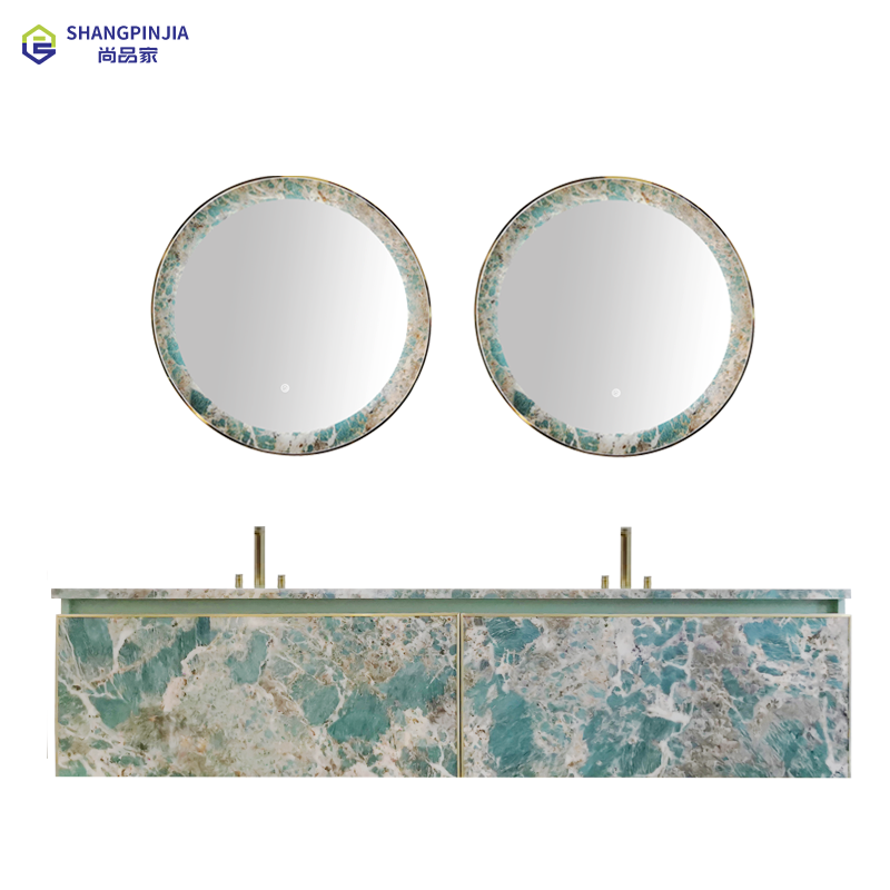 Bathroom mirror cabinet vanity bathroom vanity cabinet solid wood bathroom storage mirror cabinet A-8133