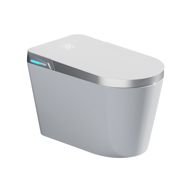 Luxury Modern Style Automatic Intelligent Toilet Smart Toilet for foot feels induction system Intelligent Toilet