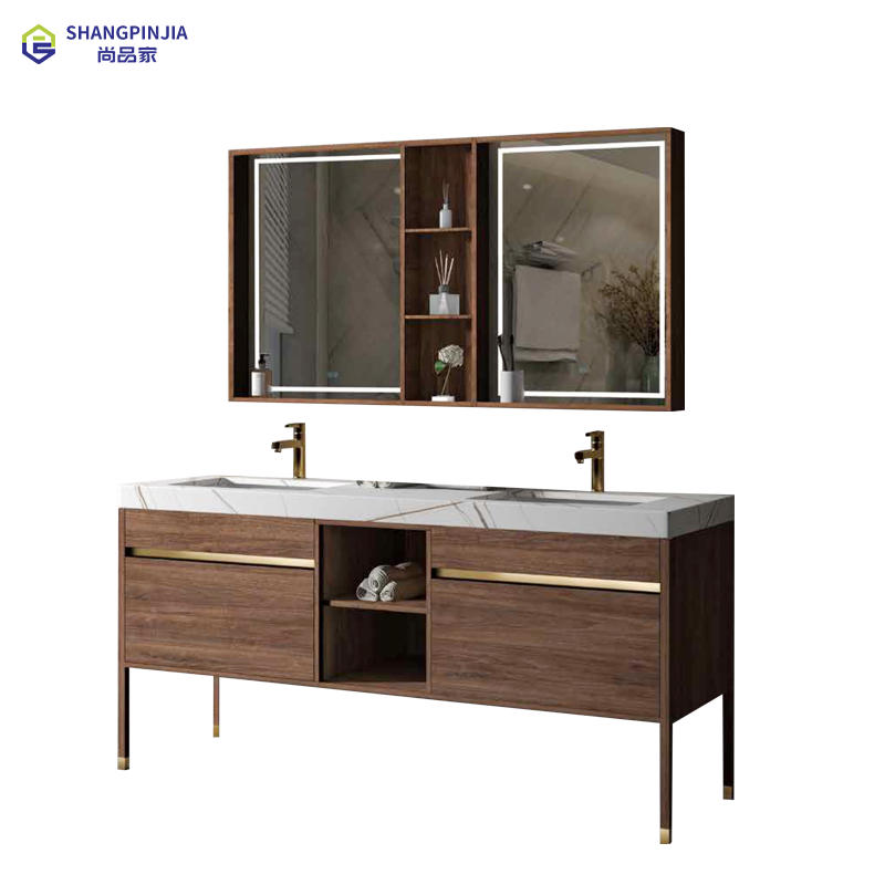 Bathroom Mirror Cabinet With LED Lights Bathroom Wall Cabinet Wall-Mounted Bathroom cupboard Mirror Cabinet A-8915