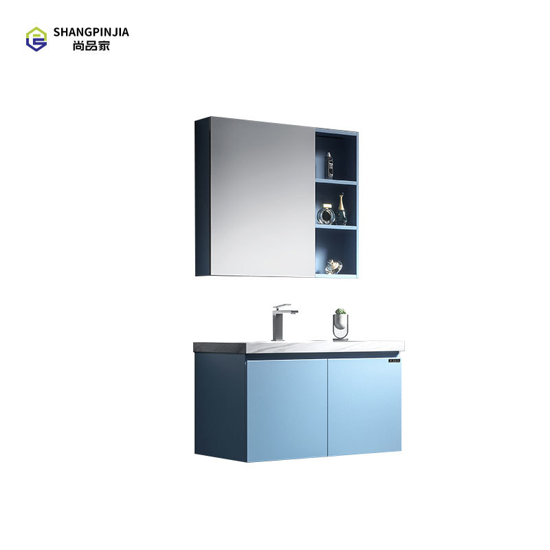 Stainless steel Bathroom mirror cabinet Wall-mounted mirror cabinet Bathroom Vanity Cabinet with Led Mirror and Storage